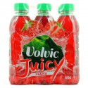 Volvic Juicy Boisson Fraise Le Pack De 6 Bouteilles De 50Cl