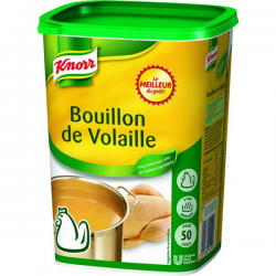 Knorr Bouillon De Volaille Déshydraté 1Kg Jusqu'À 50L