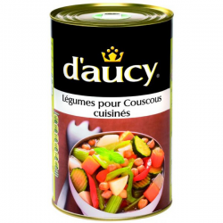 D'Aucy Légumes Cuisinés Pour Couscous 5/1 La Boite De 4Kg