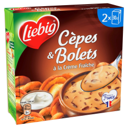 Liebig Soupe Cèpes & Bolet Les 2 Briques De 30 Cl