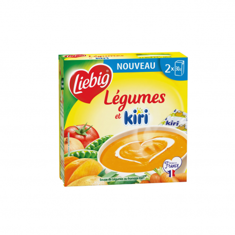 Liebig Soupe Légumes Kiri Les 2 Briques De 30Cl