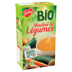 Liebig Soupe Bio Mouliné De Légumes La Brique D'1L