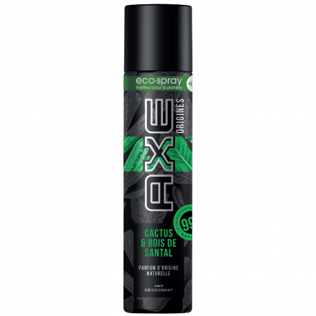 Axe Déodorant Cactus Et Bois De Santal Le Spray De 75Ml