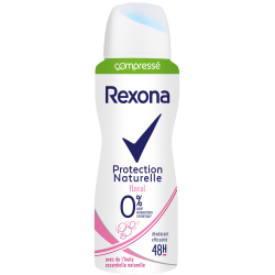 Rexona Déodorant Protection Naturelle Floral Pink Le Spray De 100Ml