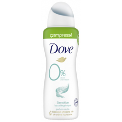 Dove Déodorant Compressé 0% Hypoallergénique 100Ml