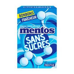 Mentos Gumboite Sans Sucre Menthe 50G