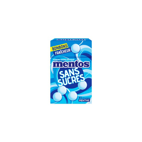 Mentos Gumboite Sans Sucre Menthe 50G