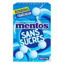 Mentos Gumboite Sans Sucre Menthe 50G