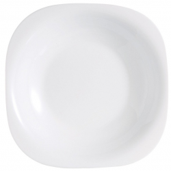 Luminarc Assiette Creuse Blanche Carrée 21 Cm Carine