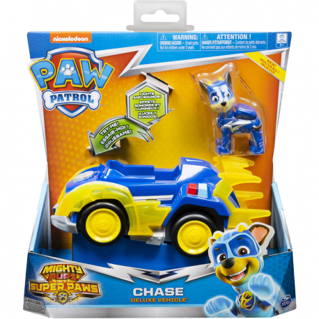 Spin Master Paw Patrol Véhicule + Figurine Chase Pat Patrouille