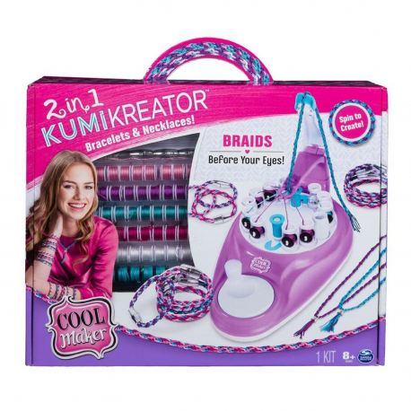 Spin Master Atelier Créatif Accessoires Fournis Pour Créer 5 Bracelets Et 2 Colliers Cool Maker
