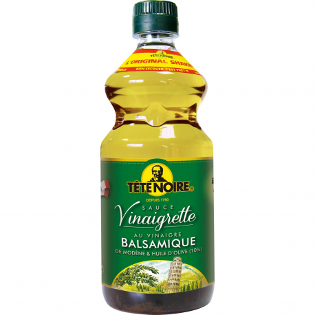 Tête Noire Sauce Vinaigrette Balsamique La Bouteille De 55 Cl - DRH MARKET  Sarl