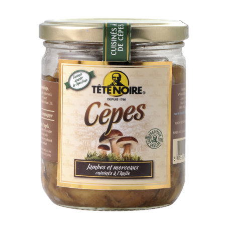 Tête Noire Cèpes Le Bocal De 300G Net