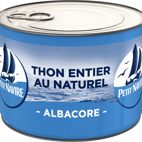 Petit Navire Thon Albacore Au Naturel La Boite De 280 G