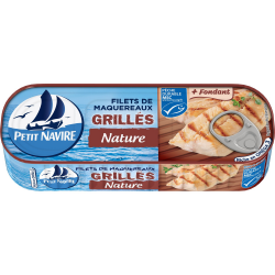 Petit Navire Filets De Maquereaux Le Grillé La Boite De 110 G