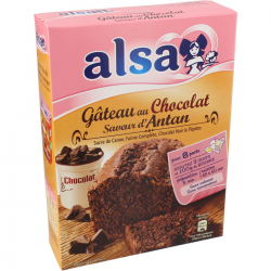 Alsa Preparation Pour Gateau Au Chocolat Saveur D Antan 8 Parts 300g Drh Market Sarl