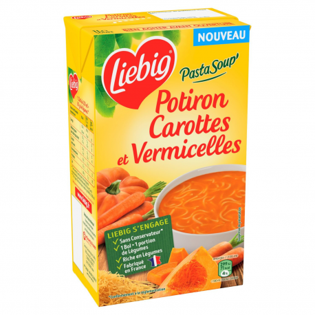 Liebig Soupe Potiron Carotte Pate La Brique De 1l Drh Market Sarl