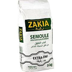 Semoule extra fine ZAKIA : le paquet de 1kg à Prix Carrefour