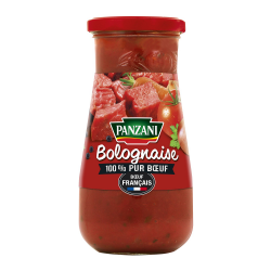 Panzani Sauce Bolognaise Pur Boeuf Le Bocal De 400G