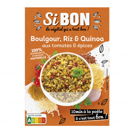 Sibon Boulgour Riz & Quinoa La Boite De 280G