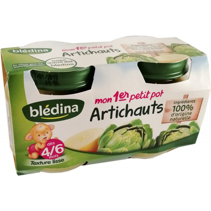 Achat Blédina-Mon 1er petit pot Carottes Pot Bébé Pot Bébé Dès 4/6 mois