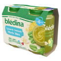 Blédina Petits Pots Epinards Semoule Merlu Blanc Dès 6 Mois Pack De 200 G X 2 - 400 G