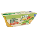Blédina Les Récoltes Bio Plat Bébé Dès 12 Mois Mijoté De Légumes Boulghour Bœuf Les 2 Pots De 200G