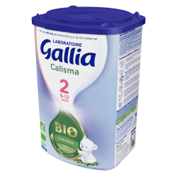 Gallia Calisma Bio 2Ème Âge 6 - 12 Mois Boite 800 G