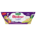Blédina Blédiner Fondue De Poireaux Et Boulghour 2X200G