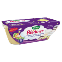 Blédina Blédiner Repas Bébé Dès 12 Mois Mouliné Aubergines , Courgettes, Riz & Mozzarella Le Lot De 2 Pots De 200G