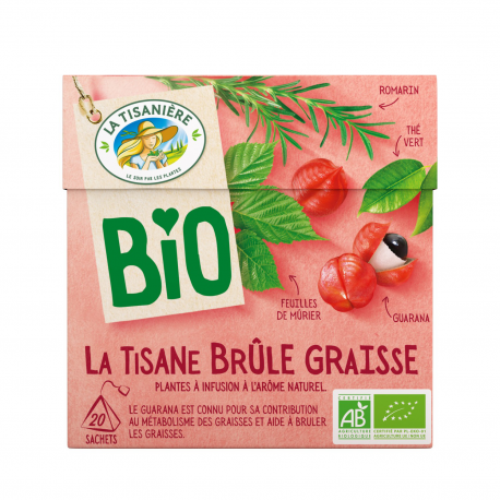 La Tisanière Infusion Brule Graisse Bio La Boite De 30G