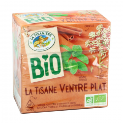 La Tisanière Tisane Ventre Plat Bio La Boite De 20 Sachets
