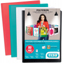 Elba Protege Documents Crossline A4 80 Pochettes Assorti