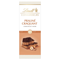 Lindt Chocolat Noir Praliné À L'Ancienne La Tablette De 100 G