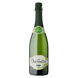 Les Charmettes Mousseux Blanc De Blanc Brut Bio 12% La Bouteille De 75Cl