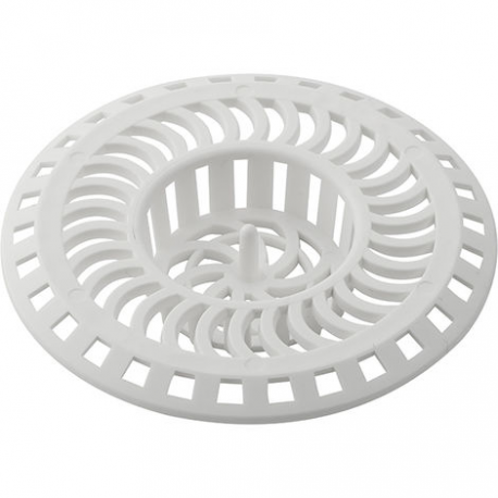 Novobain Grille Évier Blanc Diamètre 80 Mm