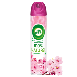 Air Wick Désodorisant Intérieur Naturel Aux Fleurs De Cerisier L'Aérosol De 240Ml