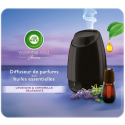 Air Wick Diffuseur D'Huiles Essentielles Essential Mist + 1 Recharge Parfum Lavande 20 Ml