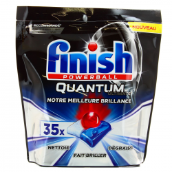 Finish Tablette De Lavage Vaisselle Quantum Ultimate : La Boite De 35 Doses