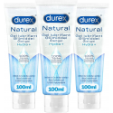 Durex Gels Lubrifiants Naturels Hydratants Base Eau ( Acide Hyaluronique ) 100Ml