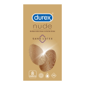 Durex Préservatif Nude Sans Latex : La Boite De 8 Préservatifs