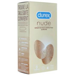 Durex Nude Ultra Fin 8 Préservatifs