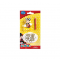 Devineau Bougie Chiffres D'Anniversaire Disney Mickey 7 Cm