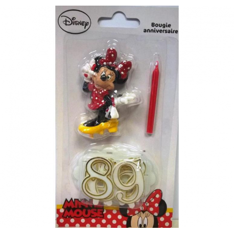 Devineau Bougie Minnie 7 Cm