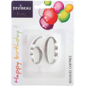 Devineau Blister Bougie Chiffre 60 Ans