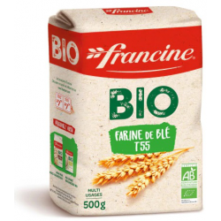 Francine Farine De Blé T55 Bio : Le Paquet De 500 G