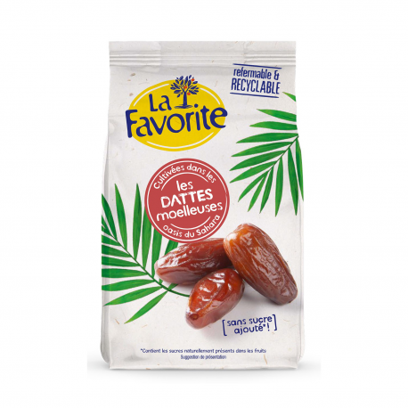 Sun Fruits Secs Dattes Moelleuses La Favorite : Le Sachet De 250G