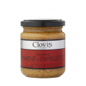 Clovis France Moutarde Au Piment D'Espelette : Le Pot De 200G