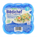 Blédina Blédichef Plat Bébé Dès 15 Mois Risotto Aux Courgettes, Saumon Du Pacifique & Mozzarella La Barquette De 230G