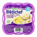Blédina Blédichef Plat Bébé Dès 15 Mois Écrasé De Pommes De Terre Et Choux-Fleurs, Crème Façon Béchamel La Barquette De 250G